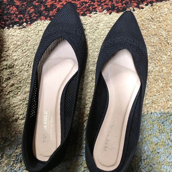 Women Black Flat Fever Sole US 39 - Picture 1 of 2
